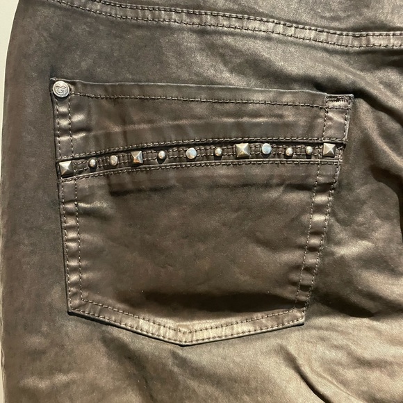 Cambio leather look jeans - Picture 7 of 10